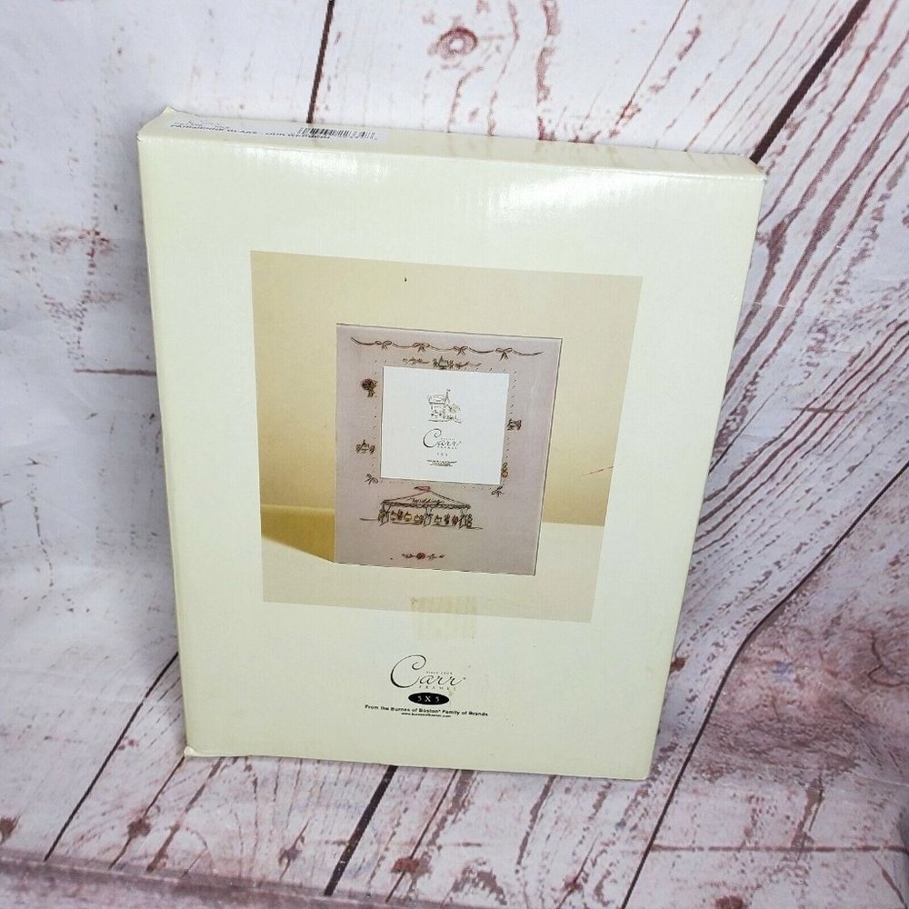 Carr Frames 5x5 Parisienne Glass Our Wedding Picture Frame